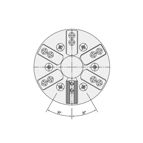 MP Precision Diaphragm Six Claw