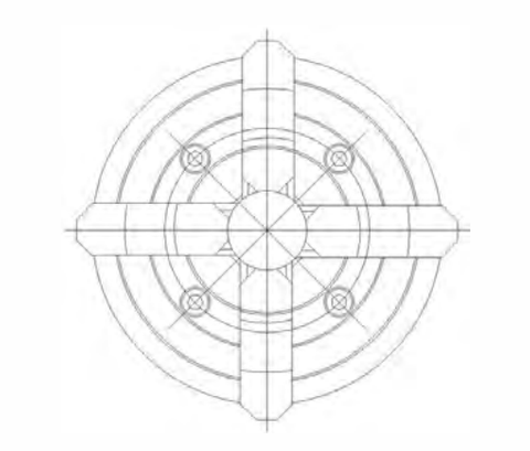 Серия K72 Четырехкулачковый независимый патрон