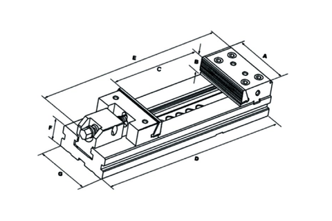 Стандартные тиски серии BQZ