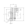 MP Precision Diaphragm Six Claw